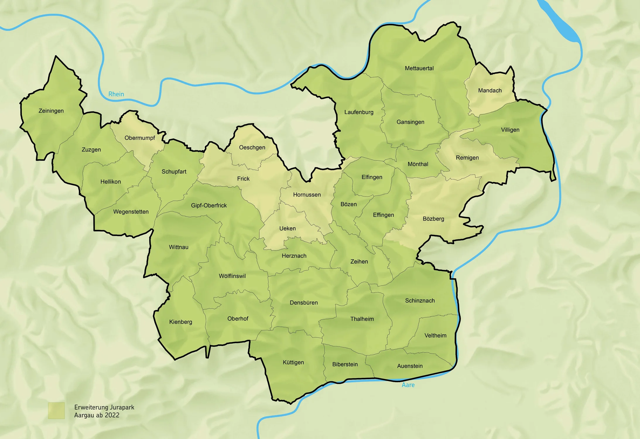 Gemeinden Jurapark Aargau