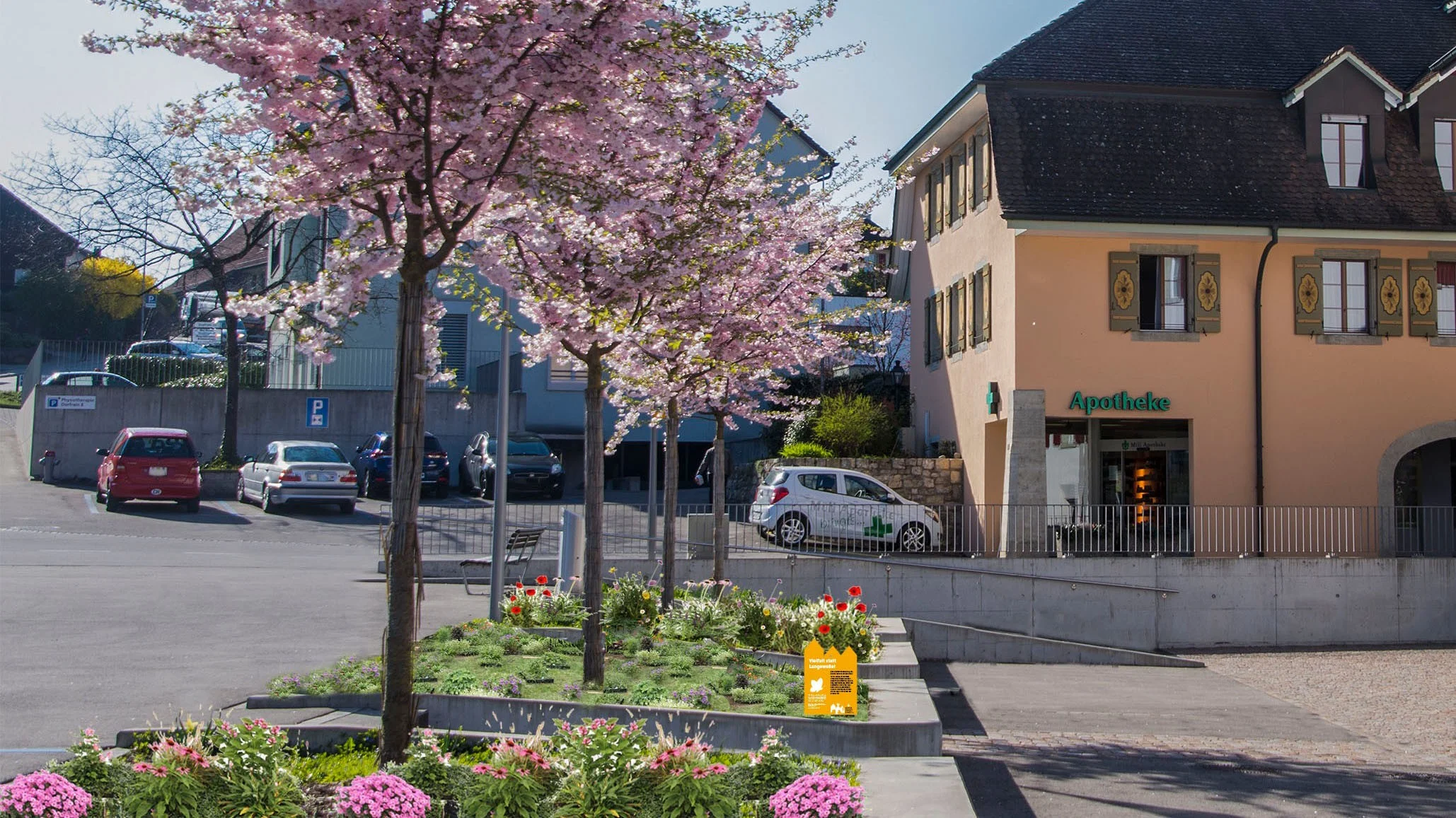 Gemeindeplatz in Niederlenz