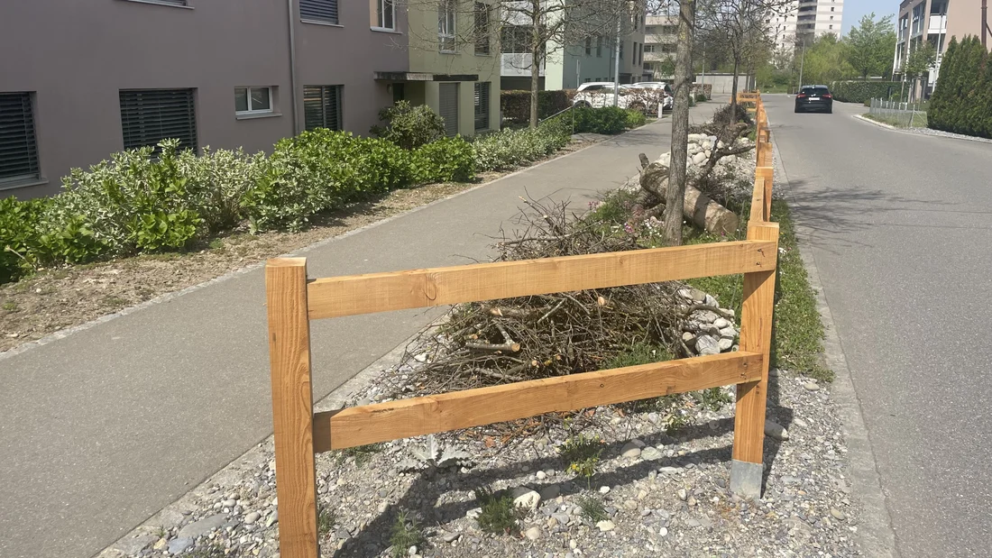 Chrüzweg in Staufen im April 2024