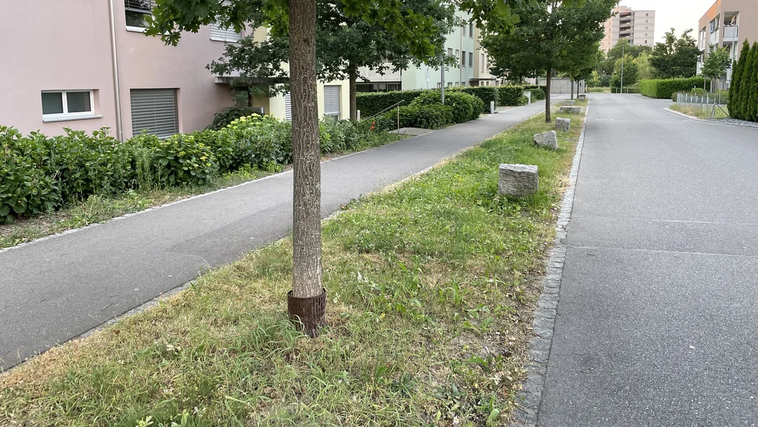 Chrüzweg in Staufen im Juni 2023