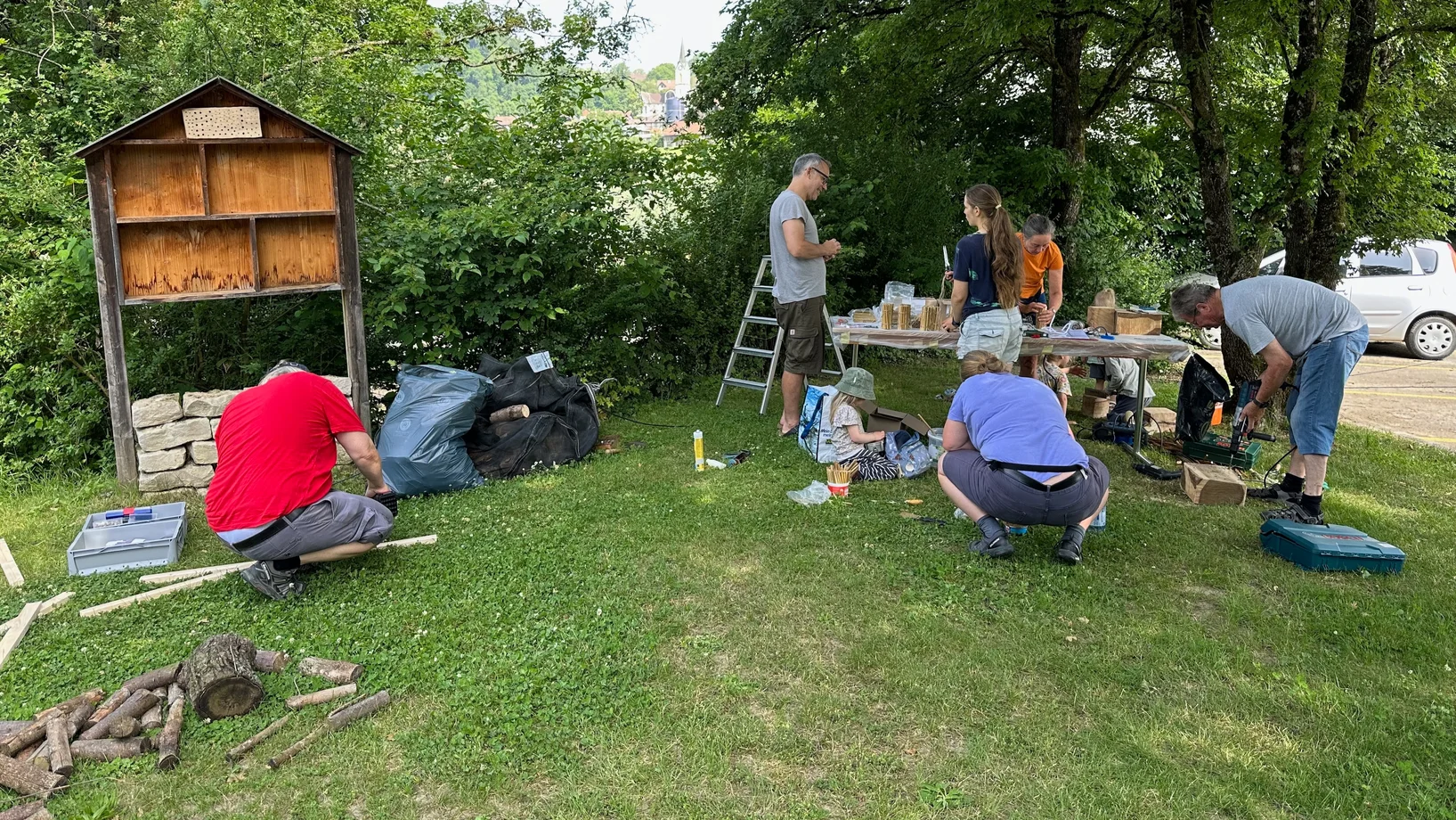 Wildbienenhotel