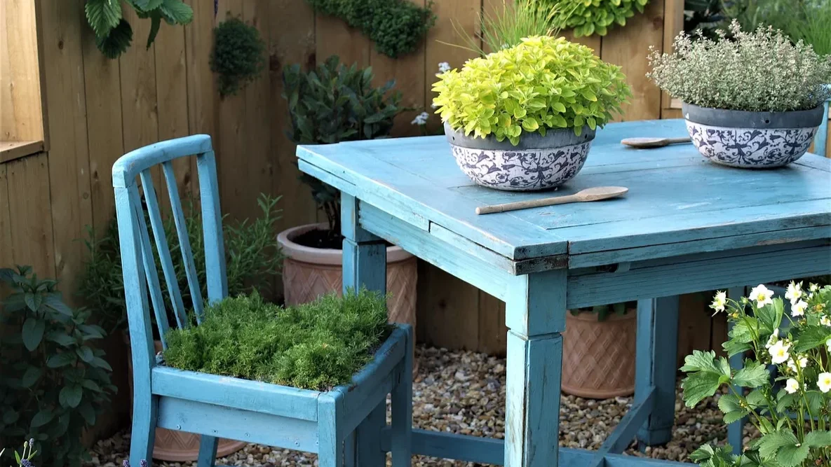 Gartencafé des Naturgarten Netzwerks